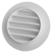 Grade de Ventilação 100mm Redonda c/ Tela